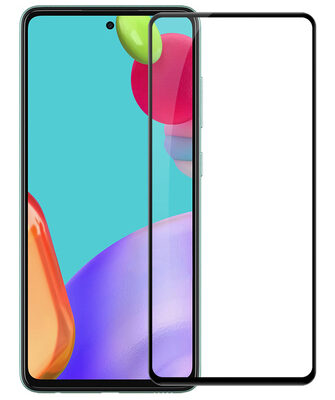 POWERTECH tempered glass 5D TGC-0525 για Samsung Galaxy A52 4G/5G, μαύρο
