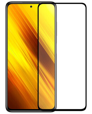 POWERTECH tempered glass 9H 5D TGC-0539 για Xiaomi Poco X3 GT, μαύρο