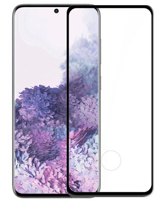 POWERTECH Tempered Glass 3D, Full Glue, Samsung Galaxy S20, μαύρο