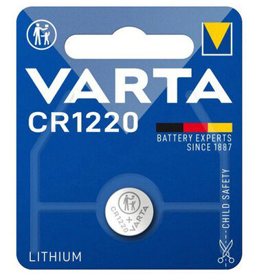 VARTA μπαταρία λιθίου CR1220, 3V, 1τμχ