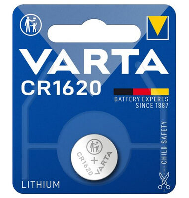 VARTA μπαταρία λιθίου CR1620, 3V, 1τμχ