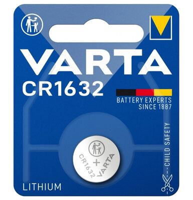 VARTA μπαταρία λιθίου CR1632, 3V, 1τμχ