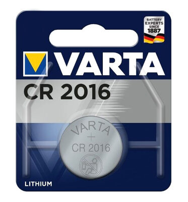 VARTA μπαταρία λιθίου CR2016, 3V, 1τμχ