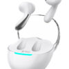 CELEBRAT earphones με θήκη φόρτισης W51, True Wireless, Φ13mm, λευκά