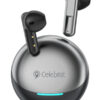 CELEBRAT earphones με θήκη φόρτισης W61, True Wireless, 13mm, 25/200mAh, μαύρα