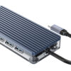 ORICO docking station WB-11P, 11 θυρών, USB-C σύνδεση, 100W PD, 4K, γκρι