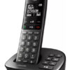 PHILIPS ασύρματο τηλέφωνο XL4951DS/34 ελληνικό μενού, τηλεφωνητής, μαύρο