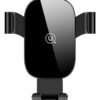 USAMS βάση αεραγωγού αυτοκινήτου Gravity Car Mount US-ZJ052, μαύρη