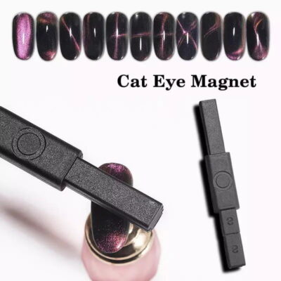 Globalnail Μαγνήτης διπλός για νύχια με Cat Eye Effect - Nail Magnet