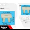 Σετ συνδετήρες αυτοκινήτου - 10pcs - R-F16101-28 - 180875