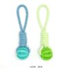 Παιχνίδι σκύλου σχοινί με μπάλα - 30cm - 12pcs - 550560