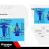 Σετ συνδετήρες αυτοκινήτου - 10pcs - R-F16101-08 - 180867