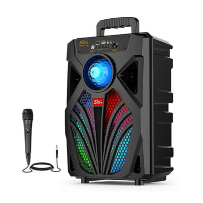 SING-E Φορητό ηχείο με μικρόφωνο ZQS8149 8" 1800mAh - Portable multi-media super bassspeaker
