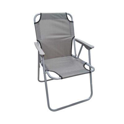 Πτυσσόμενη καρέκλα camping - 1601 - 000526 - Grey
