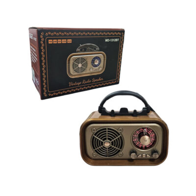 Neier Ηχείο Ραδιόφωνο Ρετρό MD-1312BT - Vintage Radio Speaker