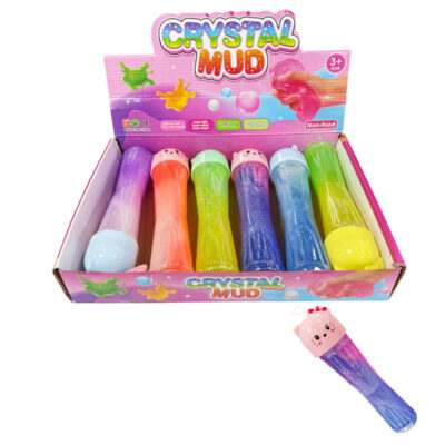 Παιχνίδι χλαπάτσα 6 τμχ - Crystal Mud 6pcs