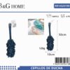 Σφουγγάρι μπάνιου δίχτυ με λαβή - Blue - 26188