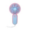 Επαναφορτιζόμενος ανεμιστήρας mini - HQ66-19 - 032186 - Pink/Blue