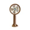 Επαναφορτιζόμενος ανεμιστήρας mini - 677-55B - 037006 - Brown