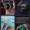 Σετ Smartwatch με 3 λουράκια - LG78 Pro - 064878 - Orange