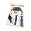 Σετ Smartwatch με 3 λουράκια - LG83X Max - 065196 - Blue