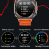 Σετ Smartwatch με 2 λουράκια - Z7 Ultra - 065219 - Blue