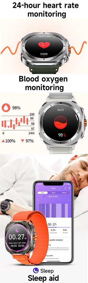 Σετ Smartwatch με 2 λουράκια - Z7 Ultra - 065219 - Blue