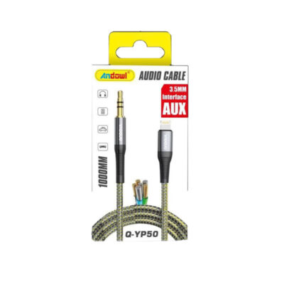 Andowl Καλώδιο ήχου Lightning σε AUX 3.5mm Q-YP50 - Audio Cable