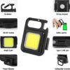Mini επαναφορτιζόμενος φακός LED μπρελόκ - 532 - 175145