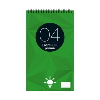 Easy Notes Μπλοκ Σπιράλ Ριγέ No4 60gsm 11,5x19,5cm
