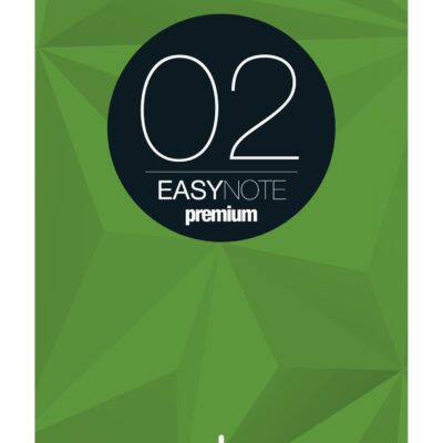 Easy Notes Μπλοκ Σπιράλ Αρίγωτο No2 60gsm 9x15cm