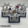 Σετ διακοσμητικά Souvenir - Ημερολόγιο - 4 τεμάχια - 251858