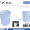 Κάδος απορριμμάτων μπάνιου πλαστικός - Light Blue - 21683