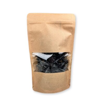 18x28x8cm Σακουλάκι Τροφίμων Kraft Doypack Ziplock με Παράθυρο