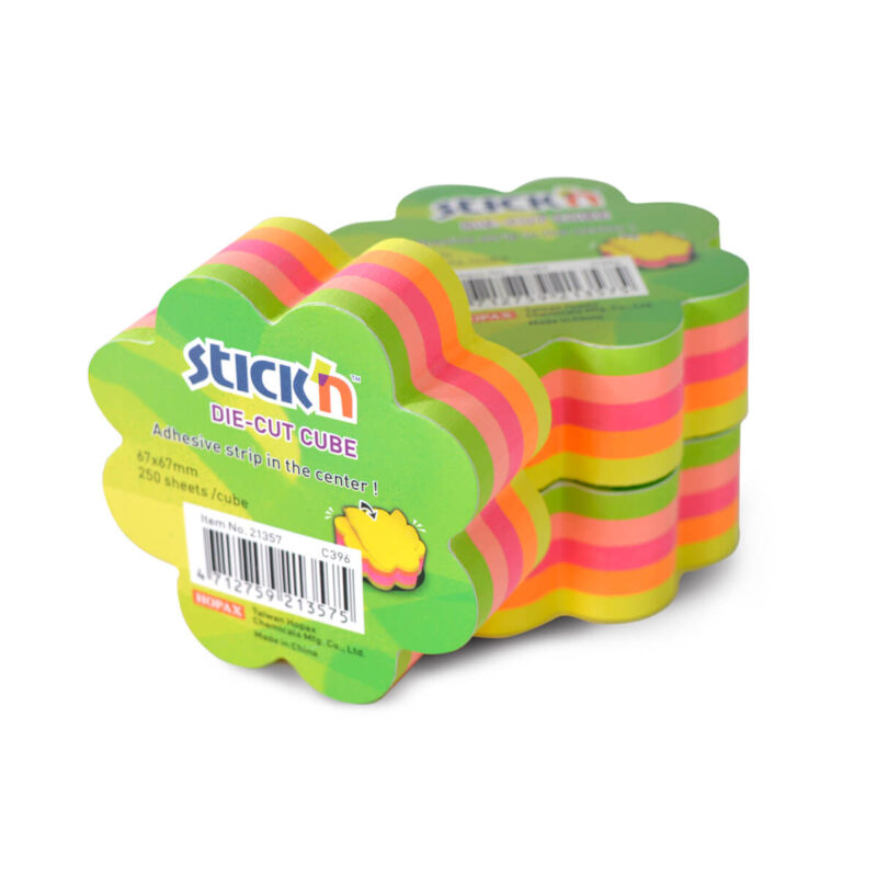 Sticks 67x67mm 250 Φύλλα Λουλούδι Νο19