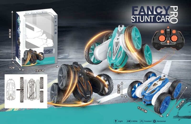 Τηλεκατευθυνόμενο αυτοκίνητο Stunt για ακροβατικά - 9900-166A - 215441