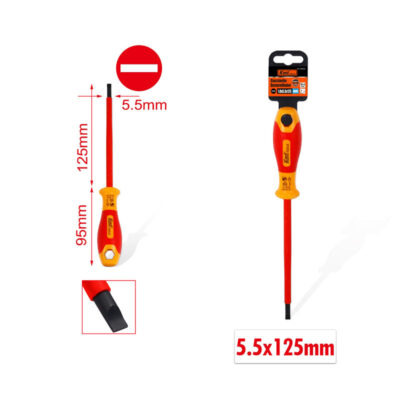 KMT Κατσαβίδι 1.0x5.5x125mm - Screwdriver