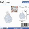 Σφουγγάρι μπάνιου δίχτυ - Light Blue - 24967
