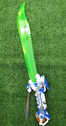 Παιδικό φωτεινό σπαθί LED - 0742 - 347496 - Green