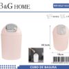 Κάδος απορριμμάτων μπάνιου πλαστικός - Light Pink - 21653