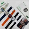 Σετ Smartwatch με 2 λουράκια - Z77 Ultra - 880228 - Grey