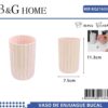 Θήκη οδοντόβουρτσας πλαστική - Light Pink - 21633