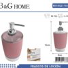 Θήκη κρεμοσάπουνου Dispenser πλαστική - Pink - 21763