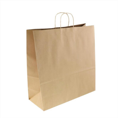 43x15x50cm Χάρτινη Τσάντα με Στριφτό Χερούλι