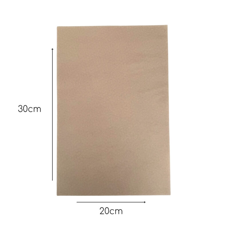 Ριζόχαρτο Αδιάβροχο Καφέ 20x30cm 45gsm (5KG)