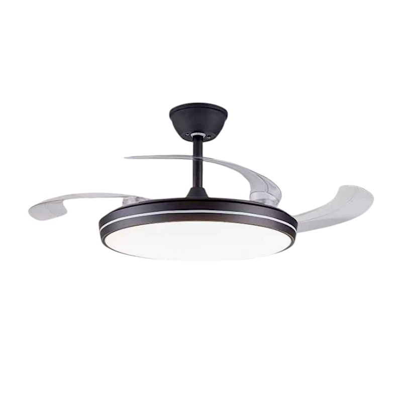 Ανεμιστήρας οροφής & φωτιστικό - DS-8989 - 2*48W - 431606 - Black