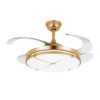 Ανεμιστήρας οροφής & φωτιστικό - DS-6604 - 2*48W - 431620 - Gold