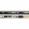 DELOCK keystone patch panel 43277, 19"/1U, 24 ports, μαύρο