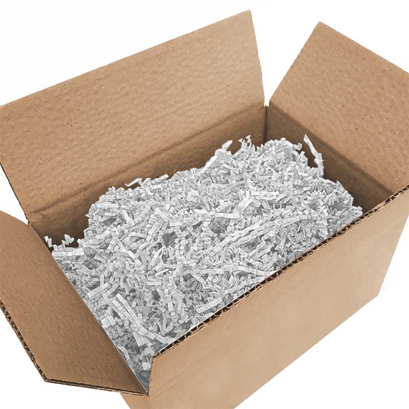 Χόρτο Συσκευασίας Χάρτινο Λευκό Zig-zag 1kg