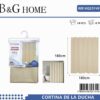 Κουρτίνα μπάνιου - Beige - 1.8x1.8m - 25749